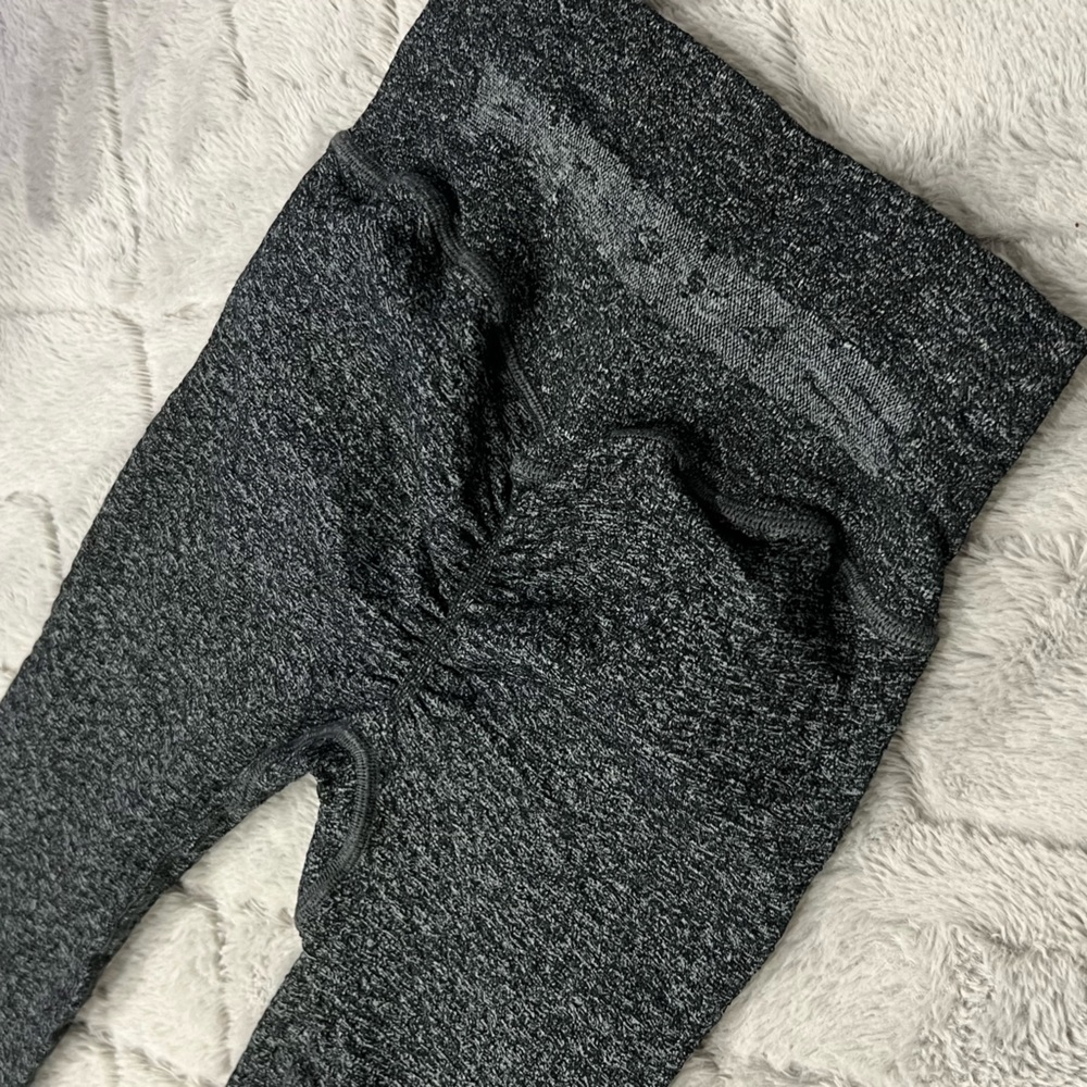 Prozis X-Skin Peach Perfect Leggings - Dark Gray Melange size XS